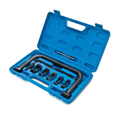Engine Overhead Solid Valve Spring Compressor Automotive Tool C Clamp Service Set-10 Pieces