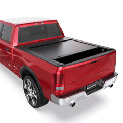 5.7FT Hard Retractable Tonneau Cover For 2019-2026 Ram 1500 New Body Crew Cab (w/o RamBox), Aluminum Low-Profile Style Retractable Truck Bed Cover