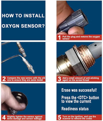 Upstream Downstream Oxygen Sensor 234-4011 234-4098 250-24011 250-24105 For 1997-2001 Honda CR-V LX 2.0L