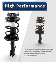 4x Front & Rear Shock Struts with Spring For 1993-2002 TOYOTA COROLLA