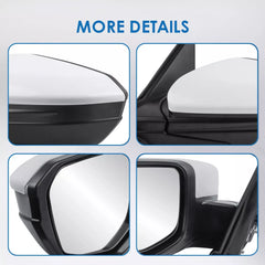 Driver Side Manual Fold Power Heated Mirror For 2016-2019 Honda Civic 5 Wire Pin