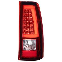 Red LED Tail Lights Brake Lamps For 2003-2006 Chevy Silverado / GMC Sierra 1500 (Not For Stepside Bed) LH+RH
