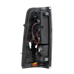 Black LED Tail Lights For 2003-2006 Chevy Silverado GMC Sierra 1500 2500HD 3500 (Not For Stepside Bed Models) LH+RH