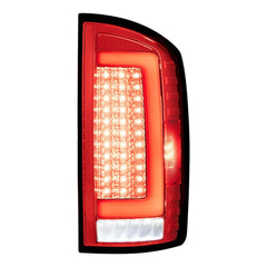 Red LED Bar Tail Lights Brake Lamps For 2002-2006 Dodge Ram 1500 2003-2006 Ram 2500 3500 LH+RH