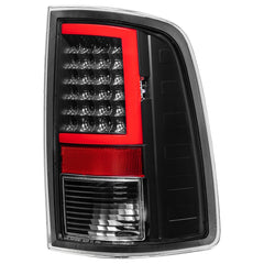 Black Housing LED Tail Lights Brake Lamps For Dodge 2010-2018 Ram 1500 2500 3500 LH+RH