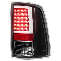 Black LED Tail Lights Brake Lamps For 2010-2018 Dodge Ram 1500 2500 3500 LH+RH