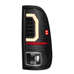 Black LED Tail Lights Brake Lamp For 1997-2003 Ford F150 1997-2007 F250 Super Duty XL XLT LH+RH