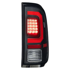 Black LED Tail Lights For 2008-2016 Ford F250 F350 F450 F550 Super Duty w/Brake Lamps LH+RH
