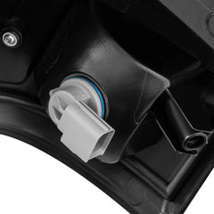 Black LED Tail Lights For 2008-2016 Ford F250 F350 F450 F550 Super Duty w/Bulbs