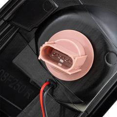 Black LED Tail Lights For 2008-2016 Ford F250 F350 F450 F550 Super Duty w/Bulbs