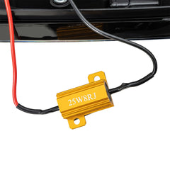 Black LED Tail Lights For 2008-2016 Ford F250 F350 F450 F550 Super Duty w/Bulbs