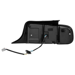 Black Full LED Sequential Tail Lights For Ford Mustang 2010-2014 w/Brake Lamps LH+RH