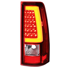 Red Tail Lights w/ Brake Lights For 2003-2006 Chevy Silverado GMC Sierra (Not For Stepside Bed Models) LH+RH