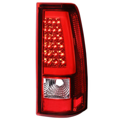 Red Tail Lights w/ Brake Lights For 2003-2006 Chevy Silverado GMC Sierra (Not For Stepside Bed Models) LH+RH