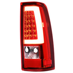 Red Tail Lights w/ Brake Lights For 2003-2006 Chevy Silverado GMC Sierra (Not For Stepside Bed Models) LH+RH
