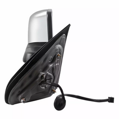 Chrome Power Heated Tow Mirror For 2015-2018 Silverado GMC Sierra 1500 2500 HD 3500 HD w/Turn Signal