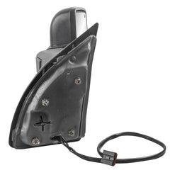 Black Tow Mirrors For 1999-2007 Ford F250 F350 F450 F550 Super Duty w/ Power Heated, Smoked Turn Signal LH+RH