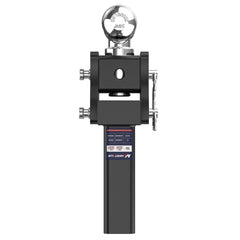 4" Adjustable Trailer Tow Hitch with 2.5" Receiver 2" & 2-5/16" Dual Ball Mount, 8000-20000 LBS GTW For Most Truck & SUV