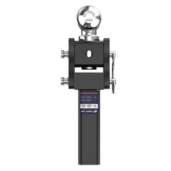 4" Adjustable Trailer Tow Hitch with 2" Receiver 2" & 2-5/16" Dual Ball Mount, 8000-20000 LBS GTW For Most Truck & SUV