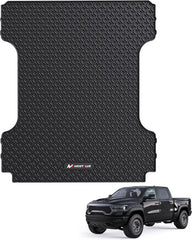 6.4FT Truck Bed Mat For 2019-2026 Ram 1500, Unique Pattern Design All-Weather Heavy Duty Rubber Truck Bed Liner