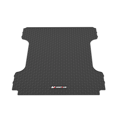 6.4FT All-Weather Odorless Truck Bed Mat For 2019-2026 Ram 1500 Big Horn, Heavy Duty Synthetic Latex Unique Pattern Design Rubber Truck Bed Liner (For Quad Cab)