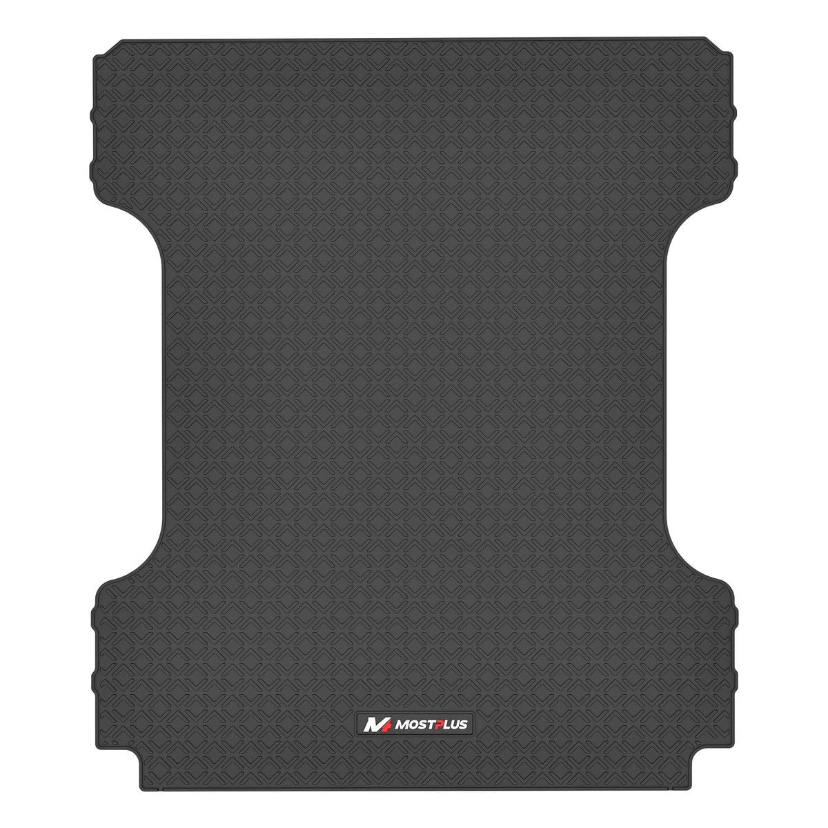 6.4FT All-Weather Odorless Truck Bed Mat For 2019-2026 Ram 1500 Big Horn, Heavy Duty Synthetic Latex Unique Pattern Design Rubber Truck Bed Liner (For Quad Cab)