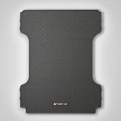 Truck Bed Mat For 2019-2026 Ram 1500 Big Horn 6.4FT Bed, All-Weather Heavy Duty Odorless Rubber Truck Bed Liner (For Quad Cab)