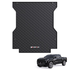 5FT Truck Bed Mat For 2024-2026 Toyota Tacoma TRD Sport Double Cab, All-Weather Heavy Duty Unique Pattern Design Rubber Truck Bed Liner