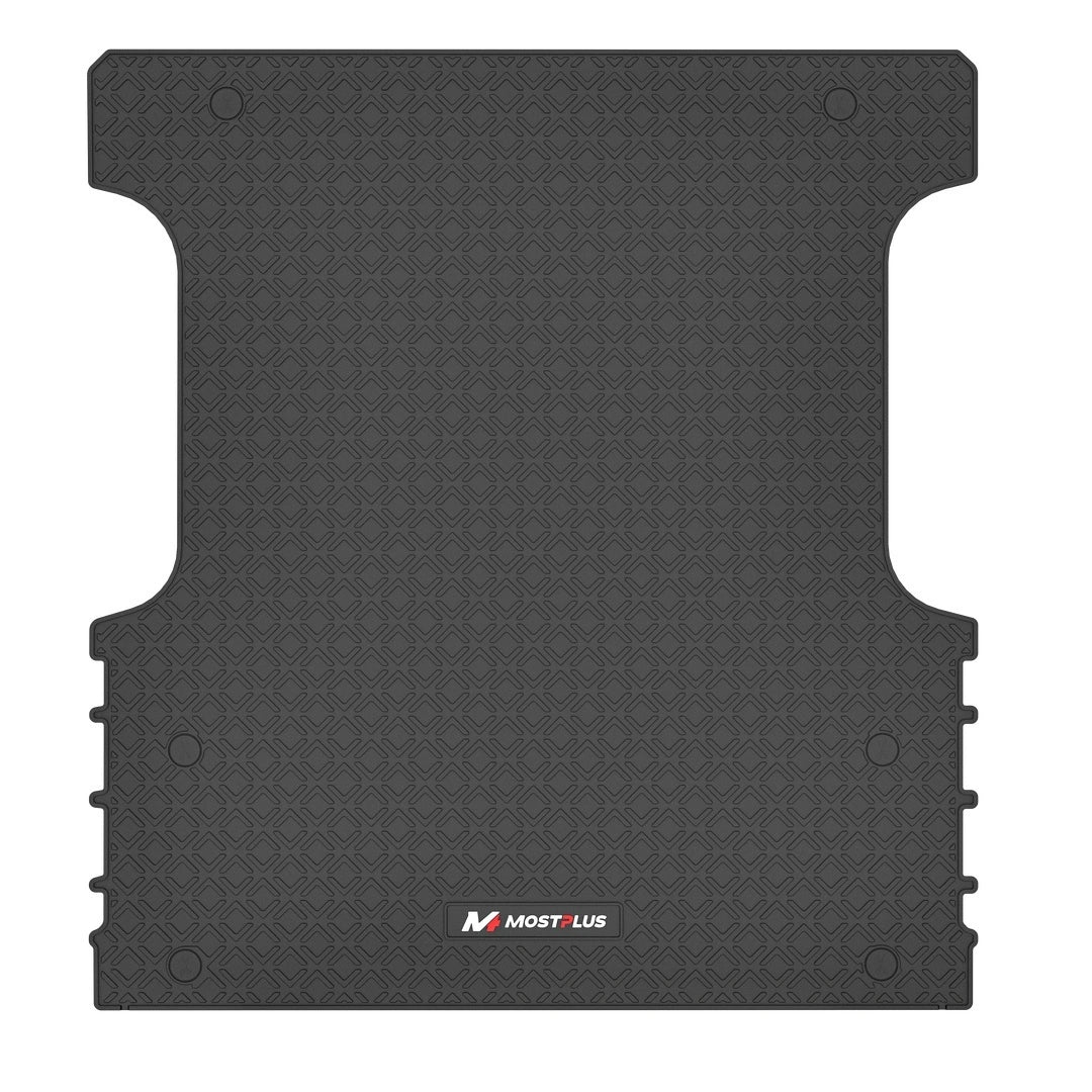 5.3FT Truck Bed Mat For 2017-2026 Honda Ridgeline AWD RTL, All-Weather Heavy Duty Unique Pattern Design Rubber Truck Bed Liner