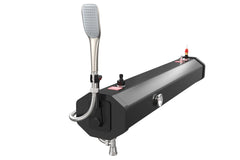 8 Gallon 30L Water Tank w/ Temperature PVC Road Shower 304 Stainless Steel For Pick-up Truck