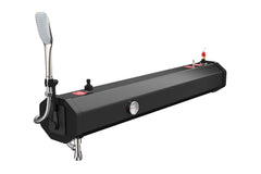 8 Gallon 30L Water Tank w/ Temperature PVC Road Shower 304 Stainless Steel For Pick-up Truck