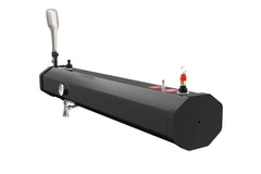 8 Gallon 30L Water Tank w/ Temperature PVC Road Shower 304 Stainless Steel For Pick-up Truck