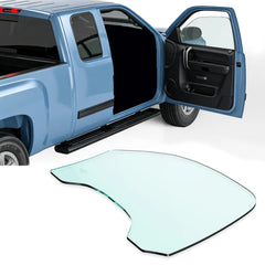 Front Passenger Right Side Door Window Glass Replacement For 2007‑2011 Chevy Silverado GMC Sierra 1500 2500 3500 Pickup