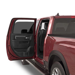 Rear Driver Left Side Door Window Glass Replacement For 2009-2018 Dodge Ram 1500 2019-2024 1500 Classic Quad Cab (Not For the Crew Cab)