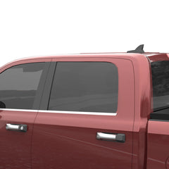 Rear Driver Left Side Door Window Glass Replacement For 2009-2018 Dodge Ram 1500 2019-2024 1500 Classic Quad Cab (Not For the Crew Cab)