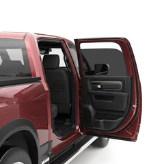 Rear Passenger Right Side Door Window Glass Replacement For 2009-2018 Dodge Ram 1500 2019-2024 1500 Classic Quad Cab (Not For the Crew Cab)