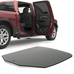 Rear Passenger Right Side Door Window Glass Replacement For 2009-2018 Dodge Ram 1500 2019-2024 1500 Classic Quad Cab (Not For the Crew Cab)
