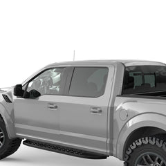 Rear Driver Left Side Door Window Glass Replacement For 2015-2024 Ford F150 2017-2022 F250 F350 4 Door Crew Cab