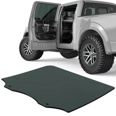 Rear Driver Left Side Door Window Glass Replacement For 2015-2024 Ford F150 2017-2022 F250 F350 4 Door Crew Cab