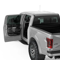 Rear Driver Left Side Door Window Glass Replacement For 2015-2024 Ford F150 2017-2022 F250 F350 4 Door Crew Cab