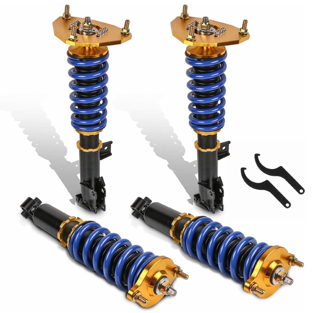 MOSTPLUS Coilovers Struts For 2000, 2001, 2002, 2003, 2004, 2005 Mitsubishi Eclipse D53A/D52A