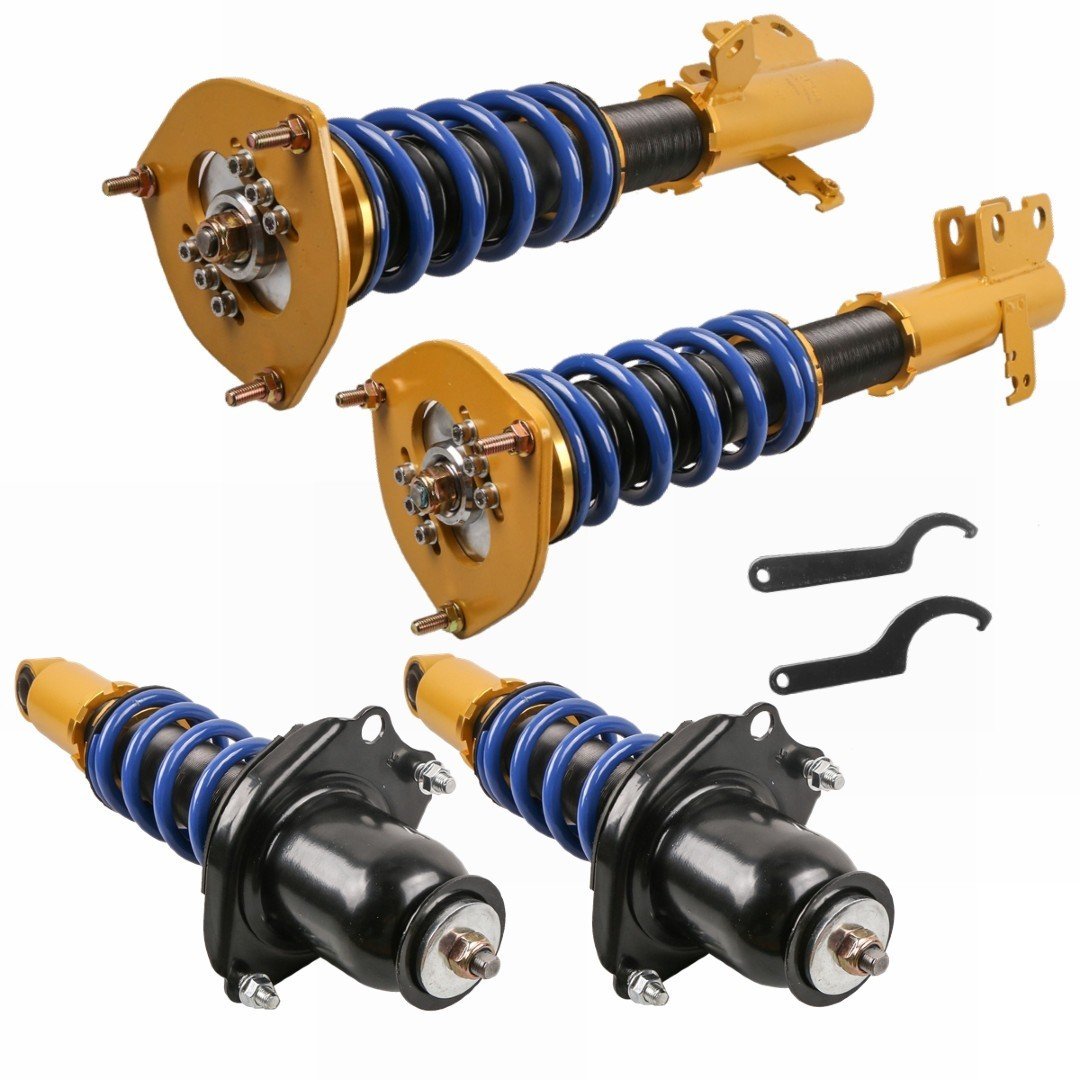 MOSTPLUS Coilovers Struts For 2000-2006 Toyota Celica GT GTS ZZT230 ZZT231; Toyota Celica 1.8 VVT-i; 1.8 VVTL-i 190 or 2000-2004 T-Sport