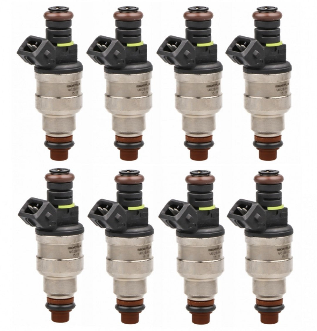 Set(8) 42lb Fuel Injectors fits GM LT1 LS1 LS6 Mustang SOHC DOHC V8 440cc EV1