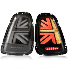 For 2007-2013 BMW Mini Cooper R55 R56 R57 Pair Smoke Rear LED Tail Lights LH & RH