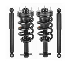 Front & Rear Shock Absorbers Struts For 2007-2014 Chevrolet Avalanche Suburban Tahoe GMC Yukon (Set of 4)