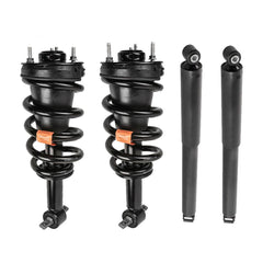 4x Front Struts & Coil Spring + Rear Shock Absorbers Assemblies For 2007-2013 Chevy Silverado GMC Sierra 1500 345074 579105