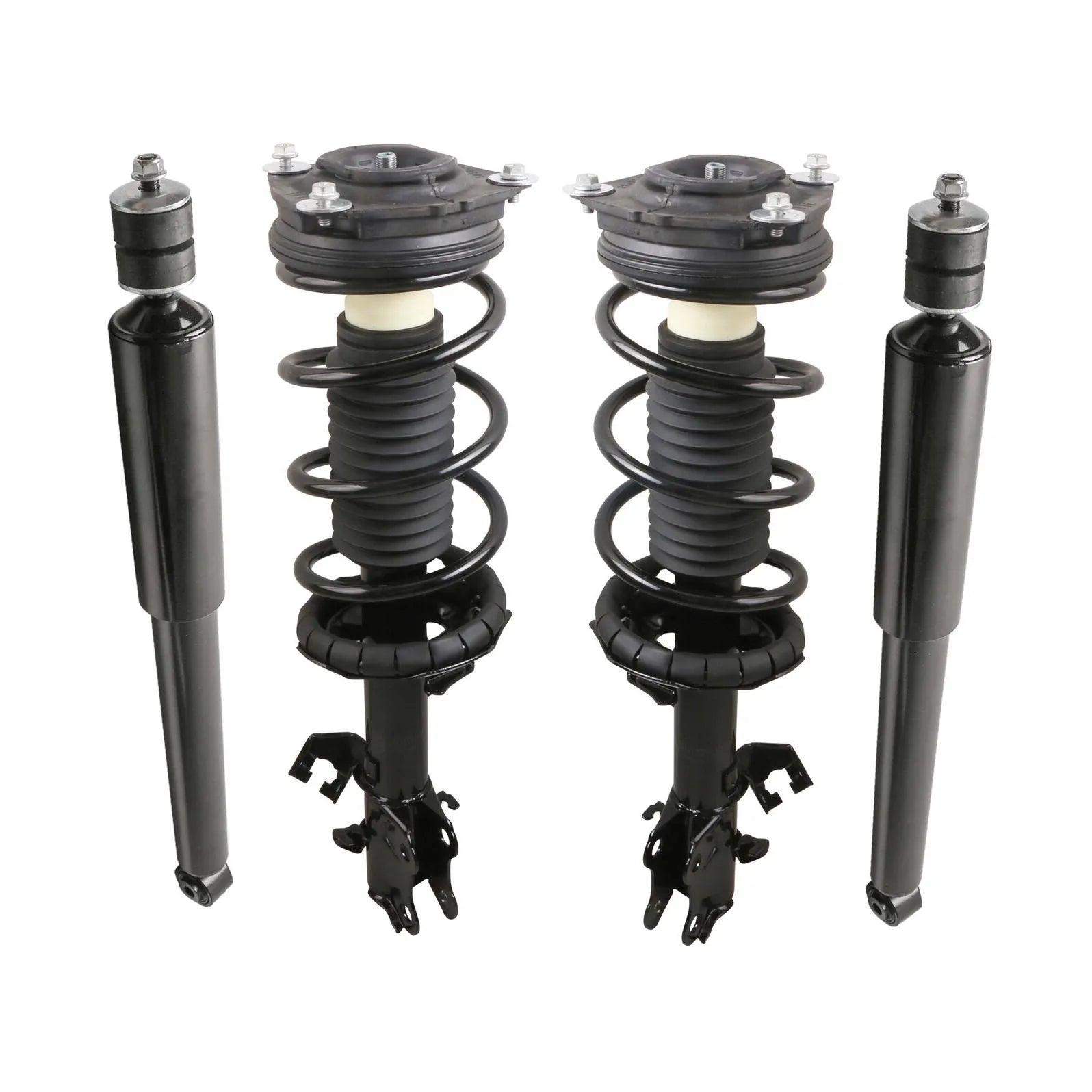 4x Front Struts & Coil Spring + Rear Shock Absorbers Assemblies for 2007-2011 Nissan Versa