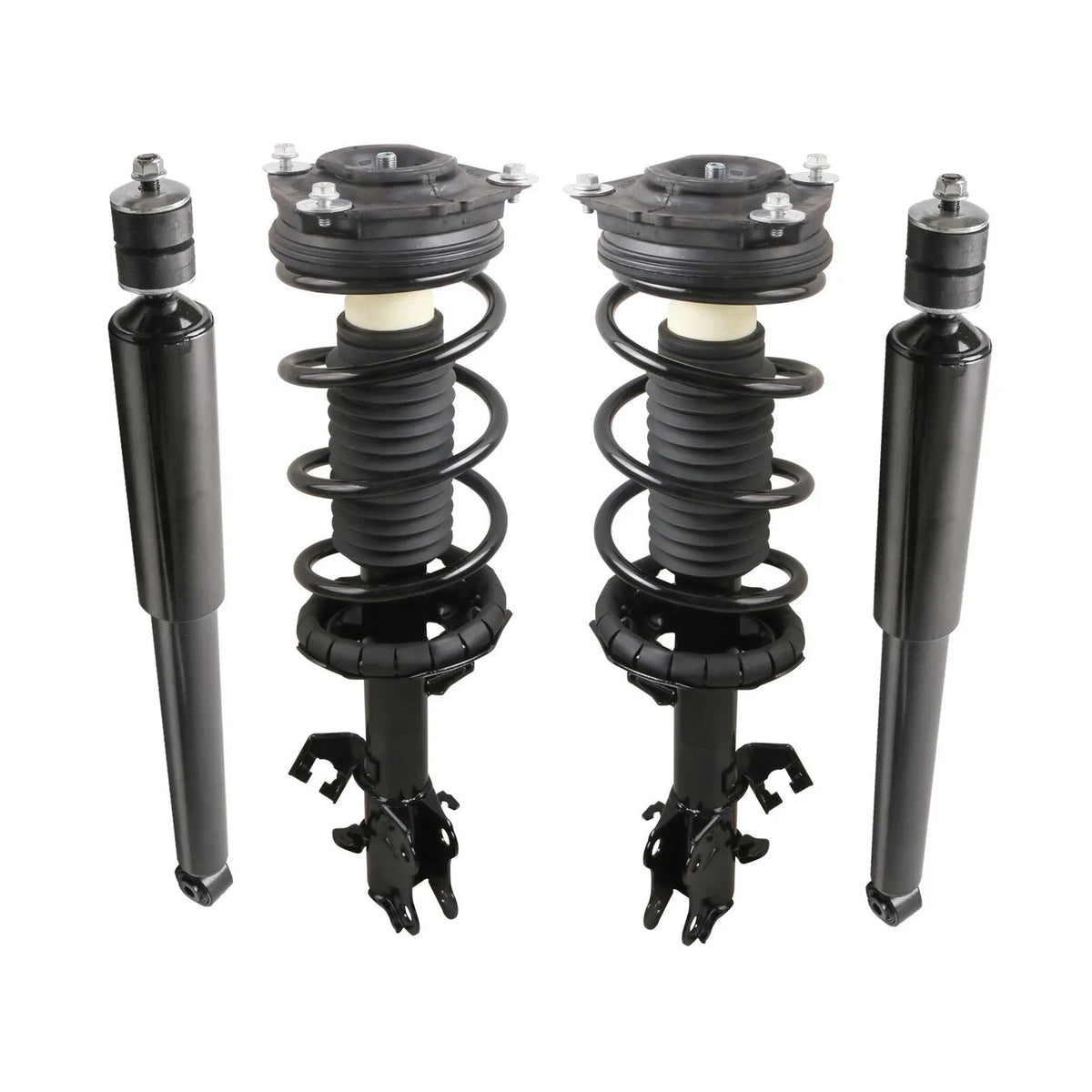 4x Front Struts & Coil Spring + Rear Shock Absorbers Assemblies for 2007-2011 Nissan Versa