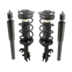 4x Front Struts & Coil Spring + Rear Shock Absorbers Assemblies for 2007-2011 Nissan Versa