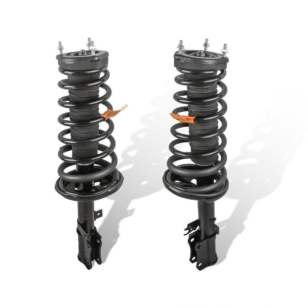 2x Rear Complete Shock Struts & Coil Spring Assembly For 2002-2003 Toyota Camry Lexus ES300 171492 171493